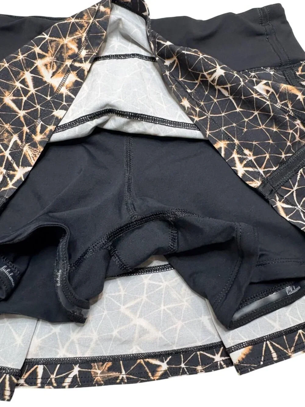 Lululemon Pace Rival Skirt II Pattern Tennis Athletic-sz 4